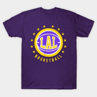 LAL Basketball Vintage T-Shirt